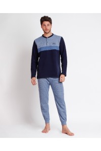 62768 ADMAS PIJAMA HOMBRE PUNTO MILANO MAGNIFIC