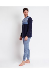 62768 ADMAS PIJAMA HOMBRE PUNTO MILANO MAGNIFIC