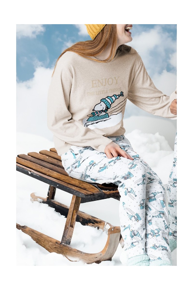 62429 SNOOPY PIJAMA MUJER SNOOPY SNOW