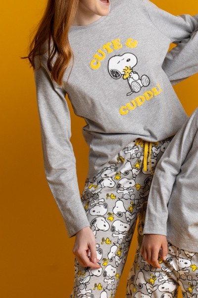 62444 SNOOPY PIJAMA MUJER SNOOPY CUTE CUDDLY