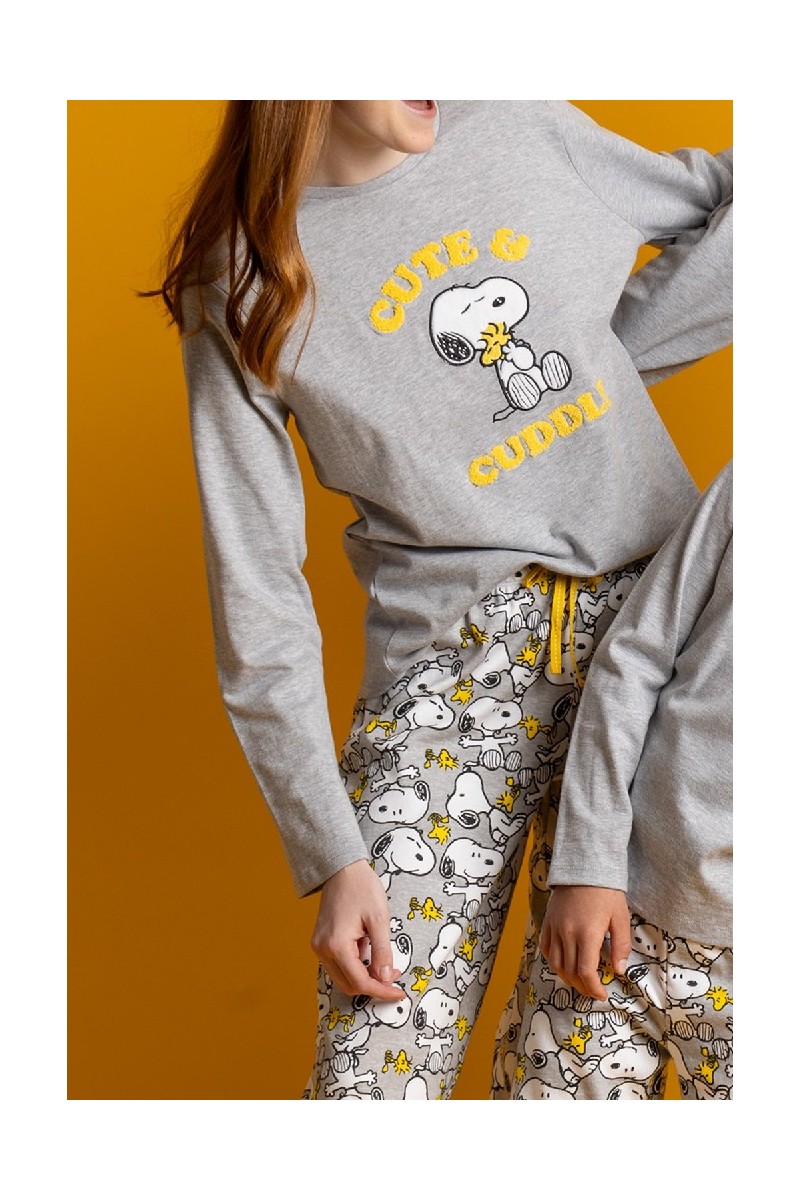 62444 SNOOPY PIJAMA MUJER SNOOPY CUTE CUDDLY