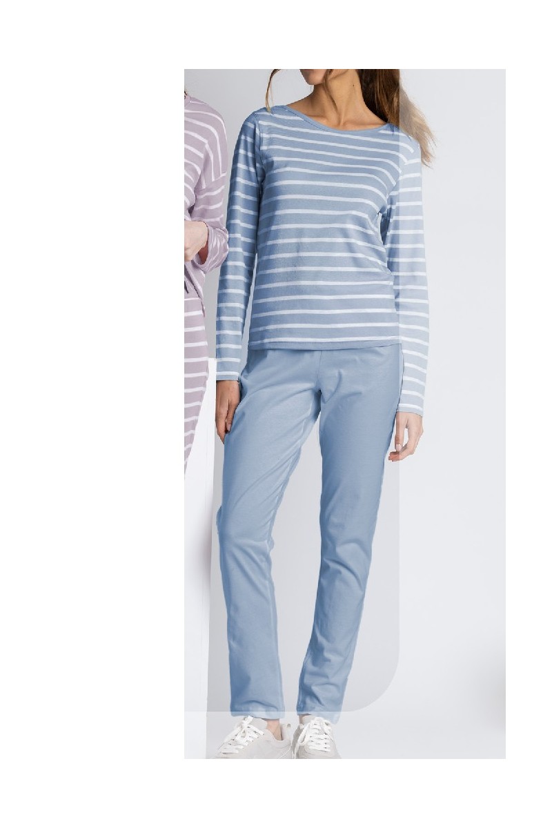 62557 ADMAS PIJAMA MUJER STRIPES HOME