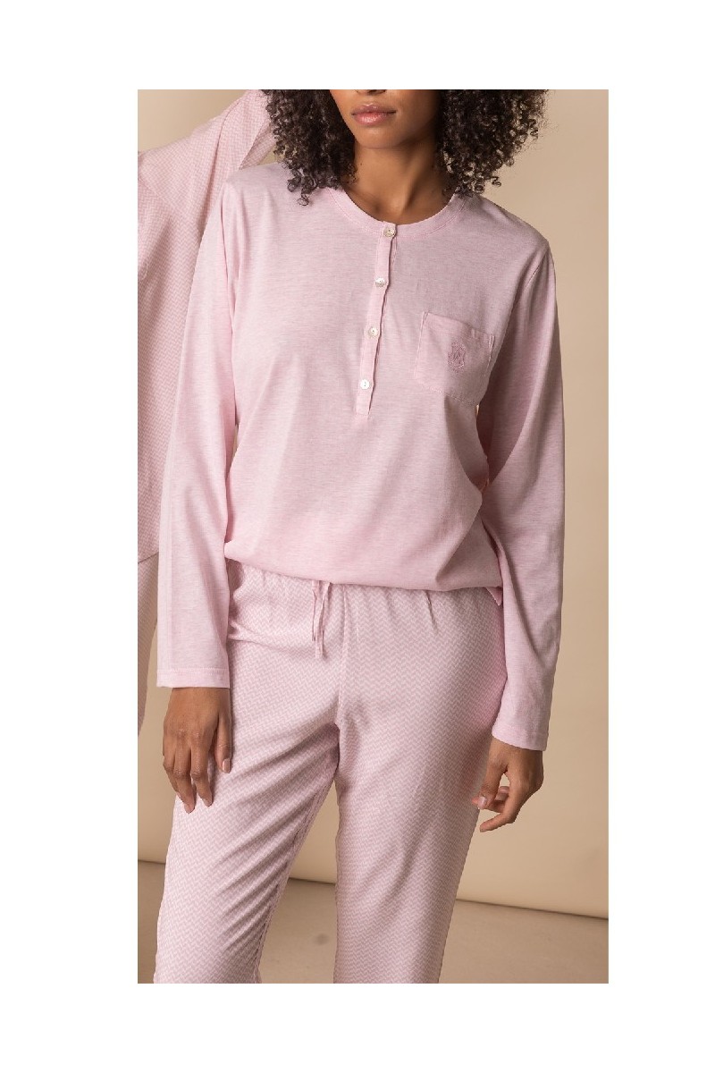 62606 ADMAS PIJAMA MUJER GEOMÉTRICO