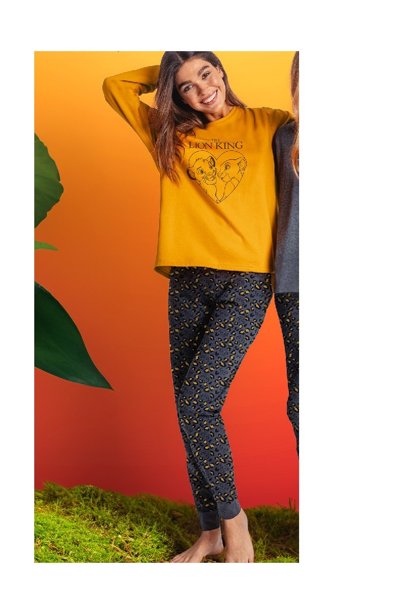 62680 ADMAS PIJAMA MUJER LION KING