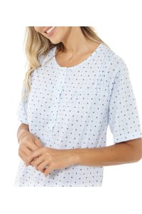 245557 FINDEL M-XXL CAMISON MANGA CORTA ALGODON ESTAMPADO