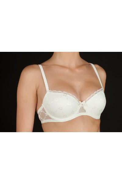 BRIGITTE-B SELENE SUJETADOR BALCONETTE PUSH-UP CON AROS ENCAJE