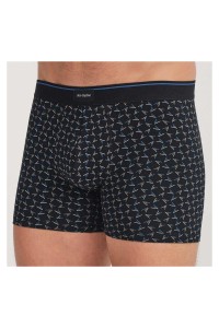 PB38 DON ALGODON PACK-2 BOXER HOMBRE COMBI LISO GEOMETRICO