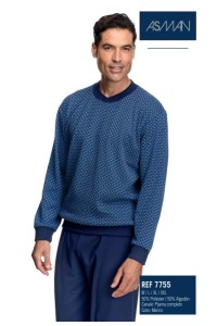 7755 ASMAN PIJAMA HOMBRE GEOMETRICO