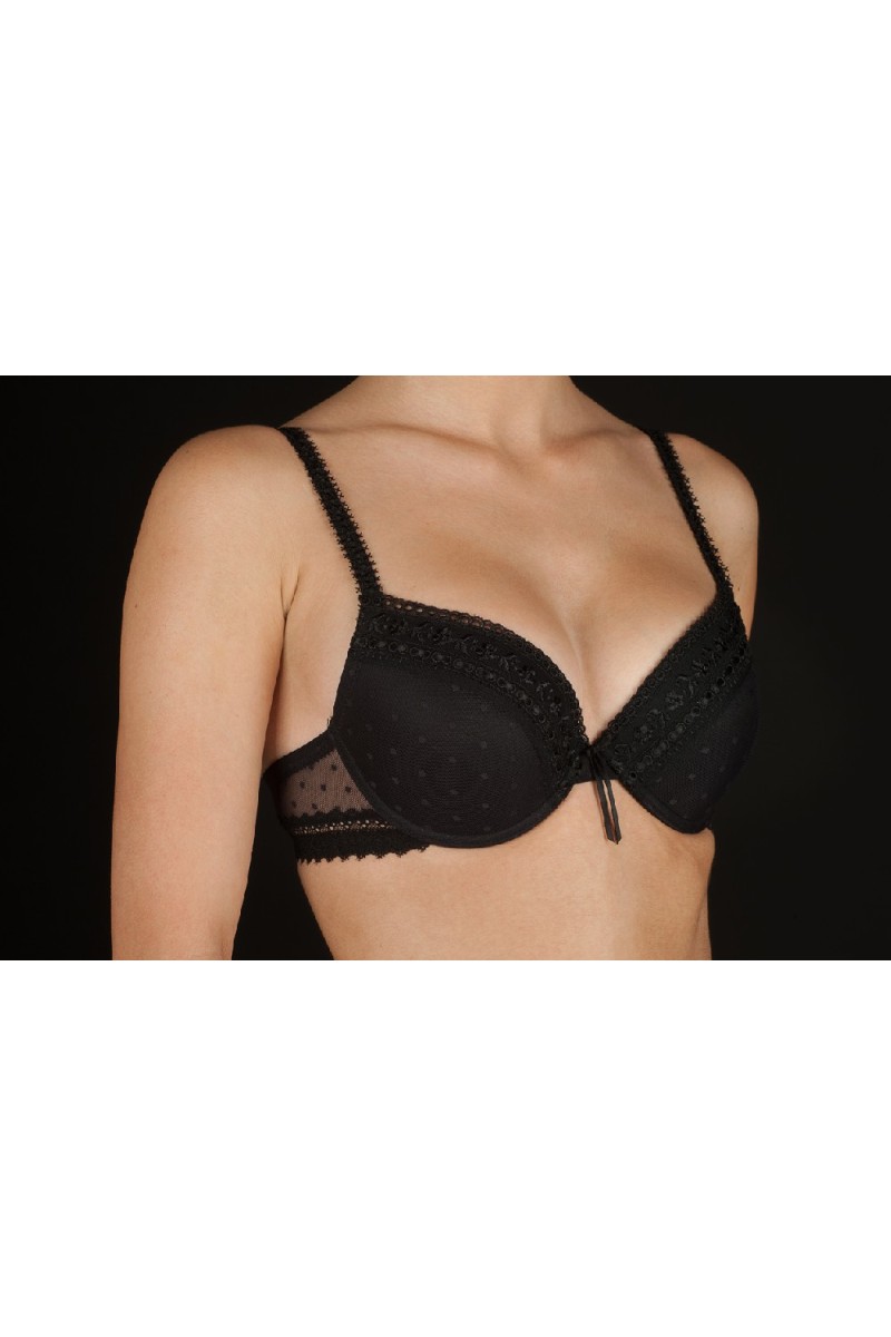 CASANDRA-B SELENE SUJETADOR PUSH-UP CON AROS PLUMETTI