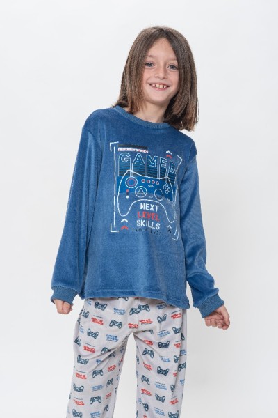 KN351 IV24 KNT PIJAMA NIÑO SPANDEX GAMER