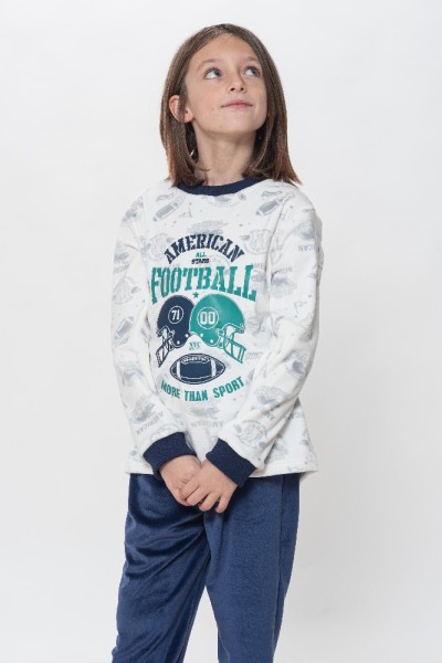 KN350 IV24 KINANIT PIJAMA NIÑO SPANDEX AMERICAN FOOTBALL