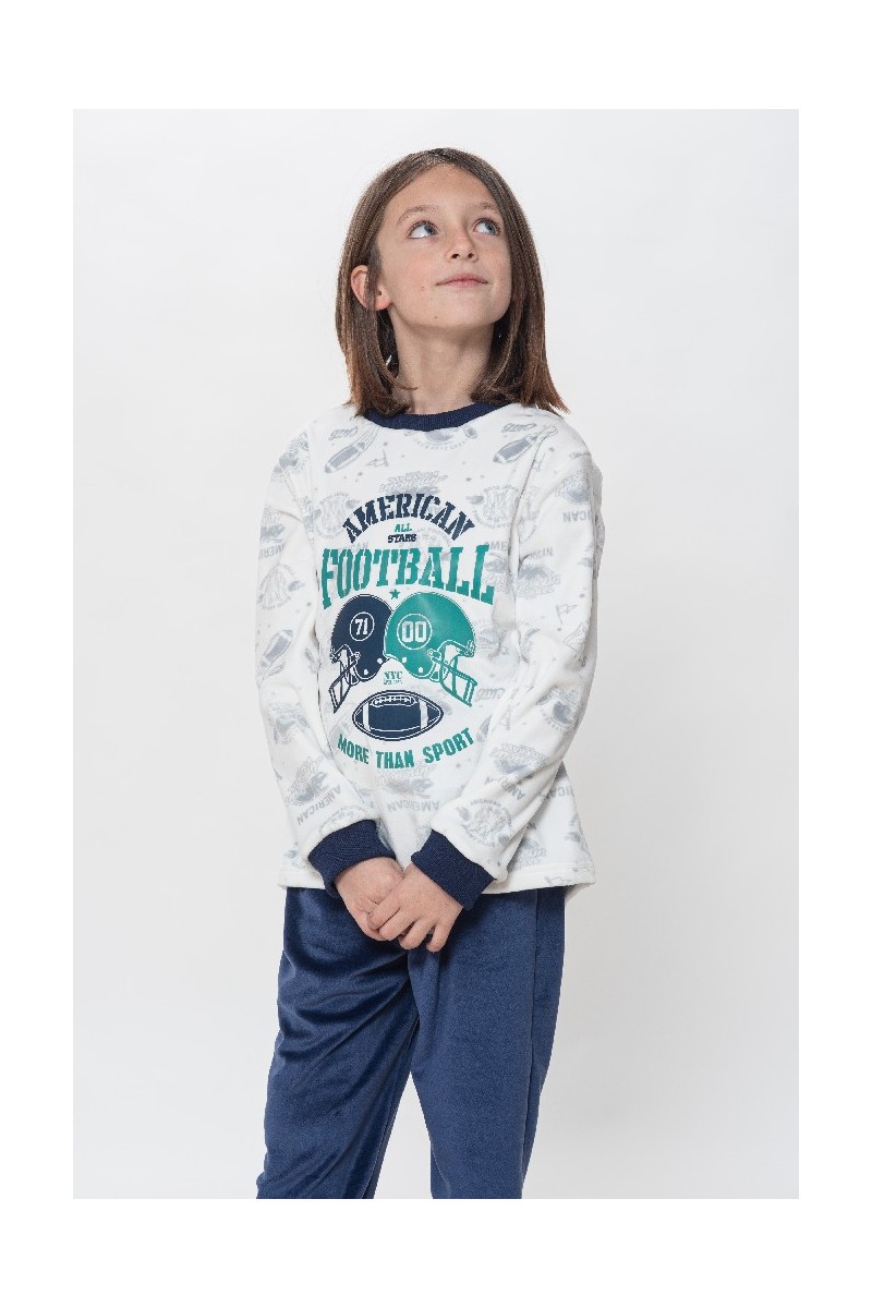 KN350 IV24 KINANIT PIJAMA NIÑO SPANDEX AMERICAN FOOTBALL