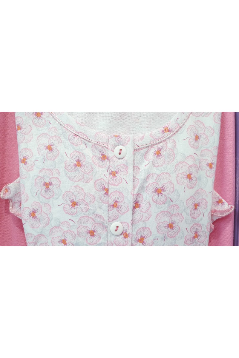 74621 LINCLALOR PIJAMA MUJER LARGO FLORES