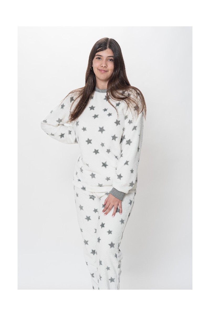 KN-551 KNT PIJAMA MUJER NACARINA ESTRELLAS