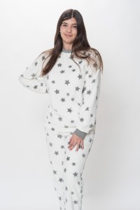 KN-551 KNT PIJAMA MUJER NACARINA ESTRELLAS