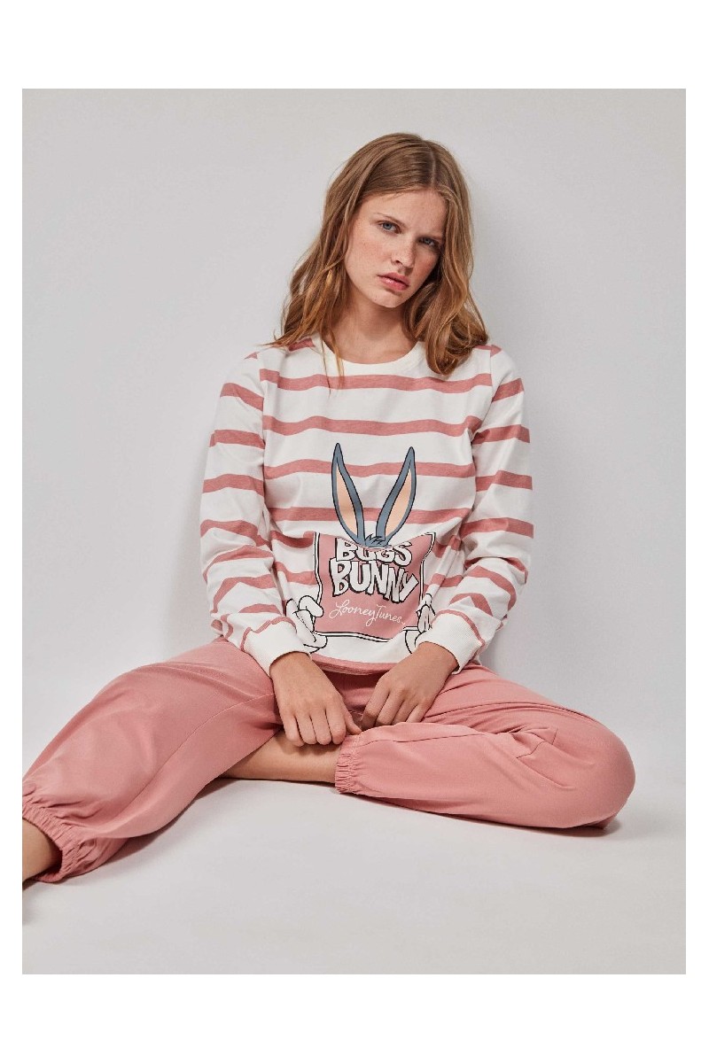 2 20237S GISELA PIJAMA MUJER BUGS BUNNY