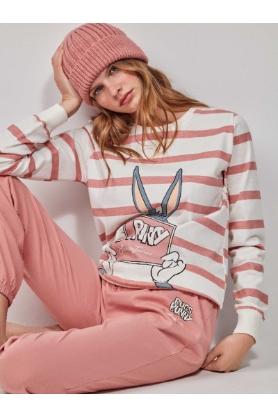 2 20237S GISELA PIJAMA MUJER BUGS BUNNY