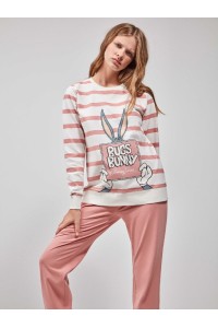 2 20237S GISELA PIJAMA MUJER BUGS BUNNY