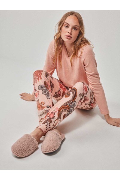 2 20191S GISELA PIJAMA MUJER PAISLEY