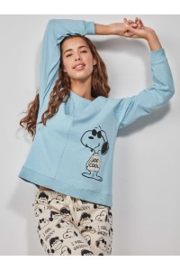 2 20224S GISELA PIJAMA MUJER SNOOPY JOE COOL