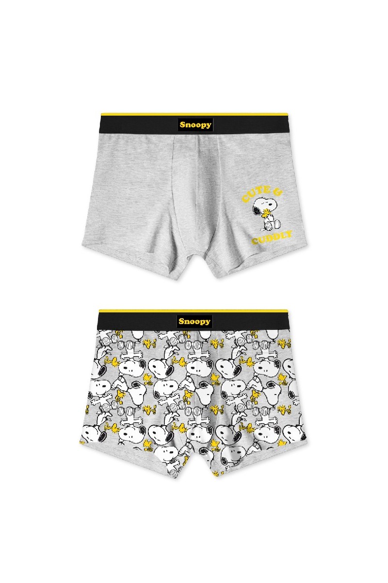 48572P SNOOPY PACK-2 BOXER HOMBRE SNOOPY CUTE