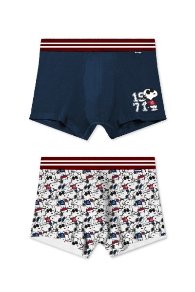 48573P SNOOPY PACK-2 BOXER HOMBRE SNOOPY JOE COOL