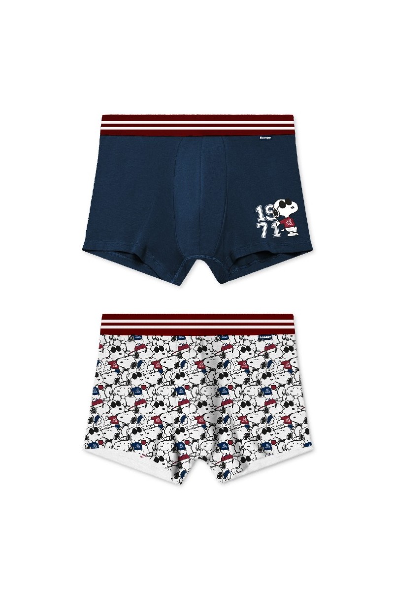 48573P SNOOPY PACK-2 BOXER HOMBRE SNOOPY JOE COOL