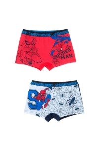 XH30046 SPIDERMAN PACK-2 BOXER NIÑO ALGODON