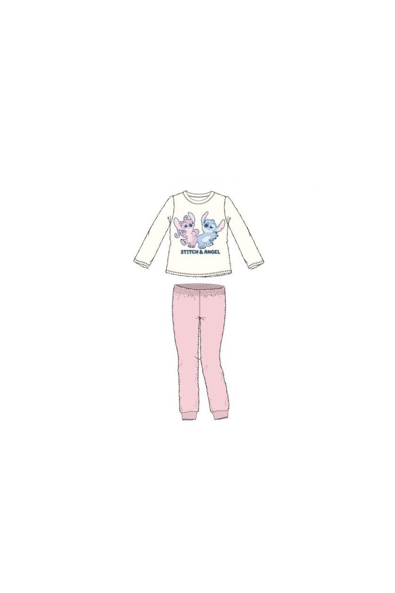 XH70306.E00.B LILO STITCH PIJAMA NIÑA CORALINA