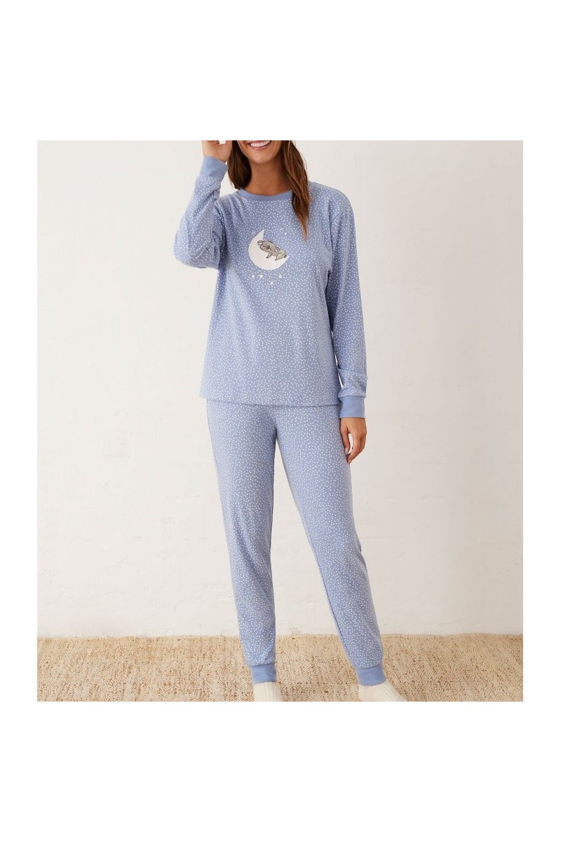 N18502 PROMISE PIJAMA MUJER TOPITOS