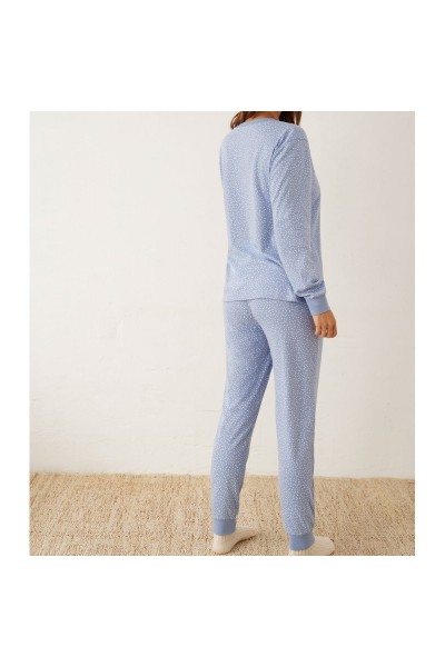 N18502 PROMISE PIJAMA MUJER TOPITOS