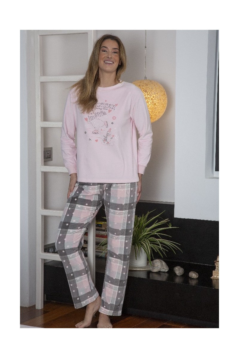 246623 MUSLHER PIJAMA MUJER OSITO WINTER