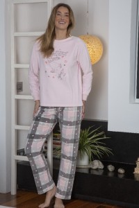 246623 MUSLHER PIJAMA MUJER OSITO WINTER