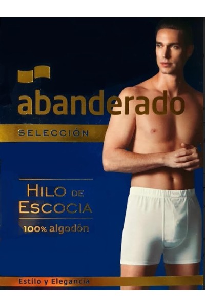 A000B ABANDERADO BOXER HOMBRE HILO ESCOCIA