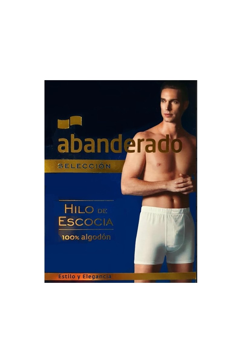 A000B ABANDERADO BOXER HOMBRE HILO ESCOCIA