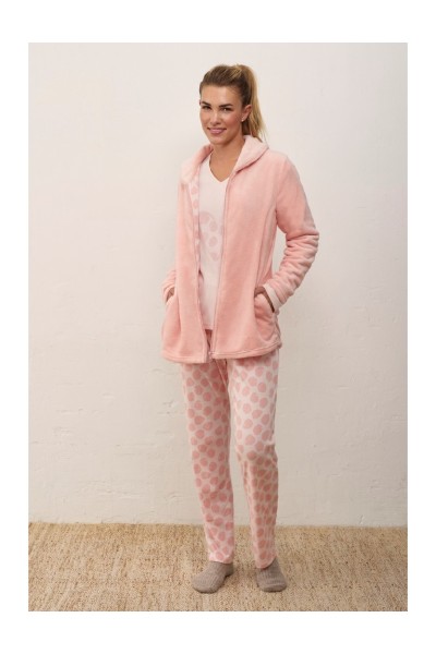 N18743 PROMISE CONJUNTO PIJAMA MUJER+CHAQUETA