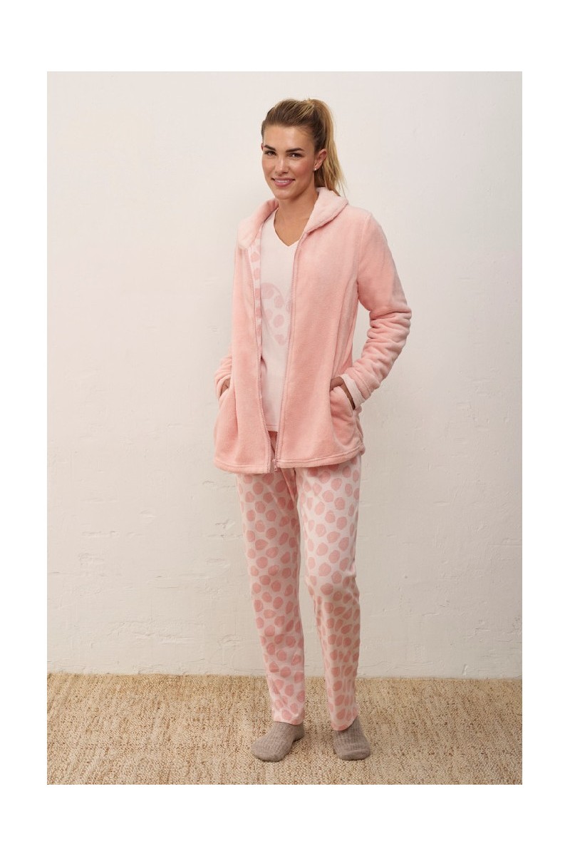 N18743 PROMISE CONJUNTO PIJAMA MUJER+CHAQUETA