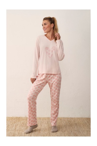 N18743 PROMISE CONJUNTO PIJAMA MUJER+CHAQUETA