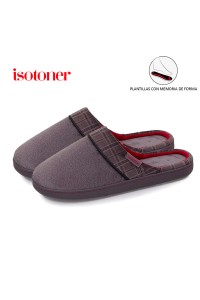 98231 AA1 ISOTONER ZAPATILLA HOMBRE CENEFA CUADROS