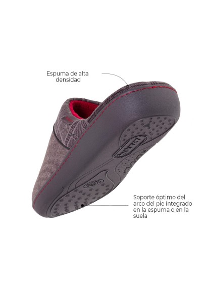 98231 AA1 ISOTONER ZAPATILLA HOMBRE CENEFA CUADROS