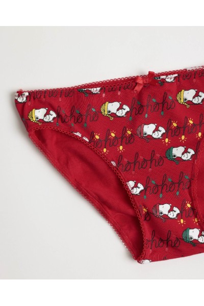 41620 SNOOPY BRAGA BIKINI HO HO HO