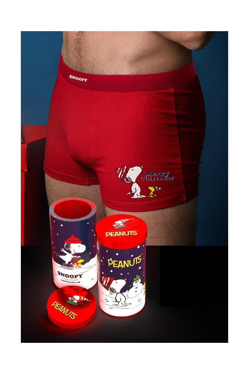 48616 SNOOPY BOXER HOMBRE SNOW