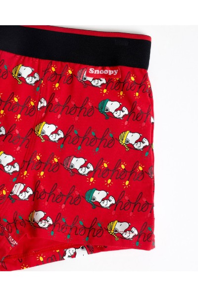 48618 SNOOPY BOXER HOMBRE HO HO HO