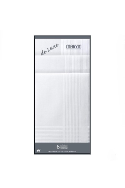 11152 P MARVIN CRYSTAL 6uds PAÑUELOS CRO 43x43