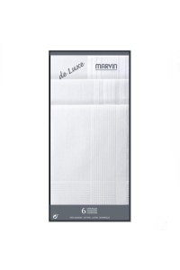 11152 P MARVIN CRYSTAL 6uds PAÑUELOS CRO 43x43