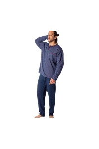 60016 DORMEN M-3XL PIJAMA HOMBRE ROMBITOS