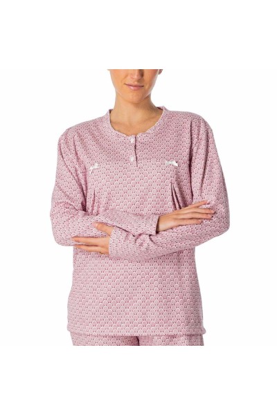 60068-L LENISS PIJAMA MUJER GEOMETRICOS