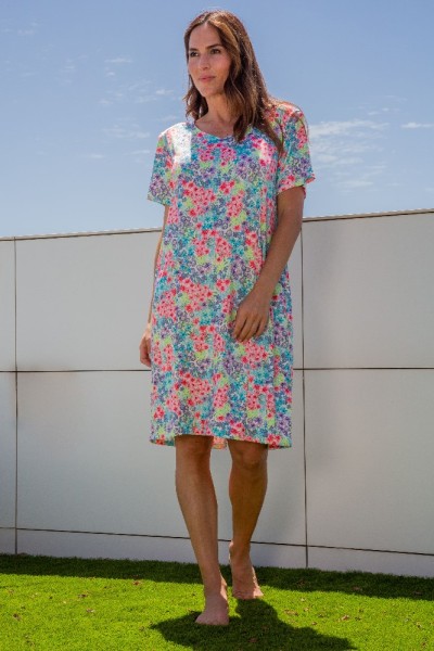 259023 MUSLHER VESTIDO MUJER FLORAL