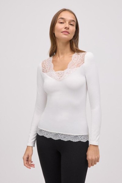 70033 YSABEL MORA CAMISETA TERMICA MUJER ENCAJE