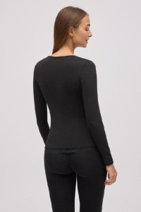 70033 YSABEL MORA CAMISETA TERMICA MUJER ENCAJE